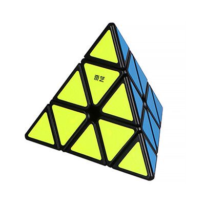 【888便利購】魔方格三階4面三角形魔術方塊(4色)(授權)