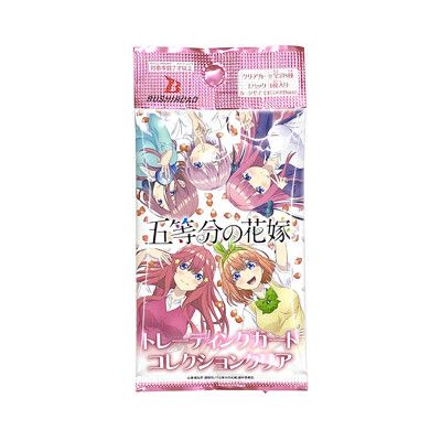 日本BUSHIROAD-五等分的新娘塑膠卡片(20入/盒)