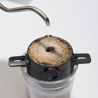 折疊免濾紙不鏽鋼咖啡手沖過濾器
