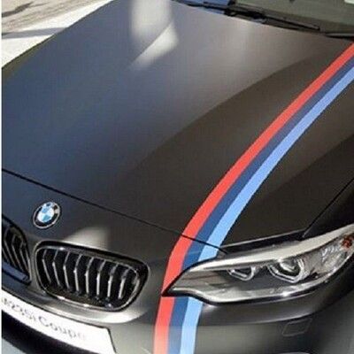 BMW 德國 三色一體貼紙 車門貼 M3 E36 E46 E90 E91 E92 E93 M5