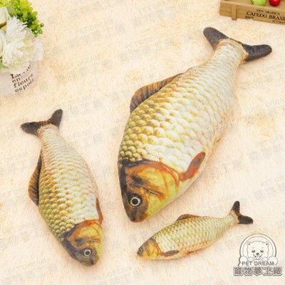 S號 / 貓玩具 貓薄荷鯽魚玩具 寵物玩具 鯽魚 貓草 寵物用品