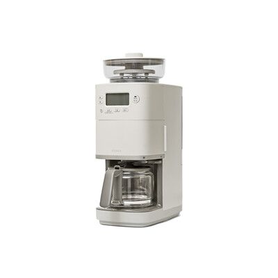 Siroca全自動石臼式研磨咖啡機-白灰色 SC-C2510