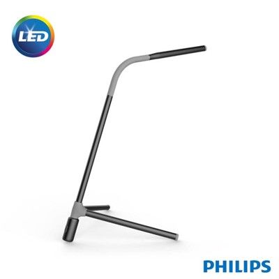 【飛利浦 PHILIPS】酷泓 1.5W可折疊式USB LED檯燈 (66046)