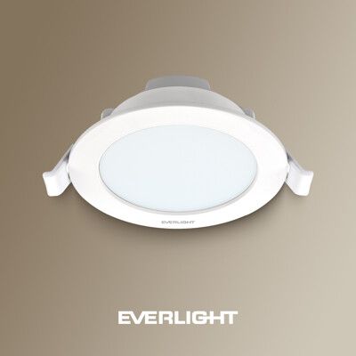 Everlight億光 7W LED星皓崁燈 崁孔9CM嵌燈 一年保固 (白光/黃光/自然光)