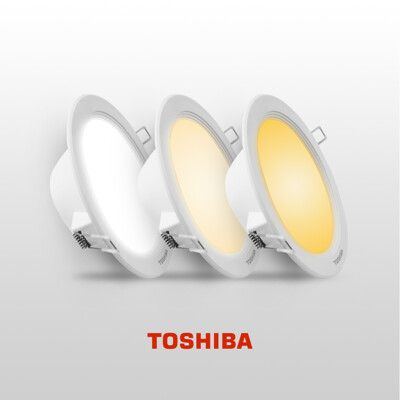 Toshiba東芝 星日耀 16W LED 崁燈 15CM嵌燈(白光/自然光/黃光)