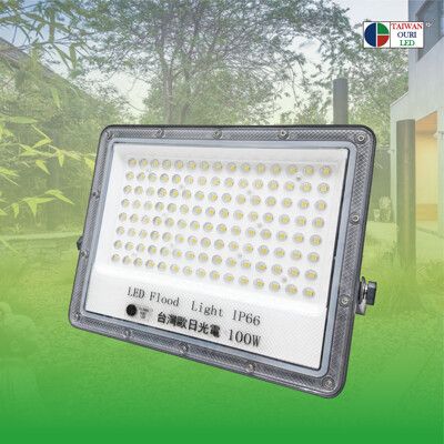 【台灣歐日光電】LED 100W高效輕透型投射燈 此批貨為電壓220V適用