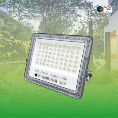 【台灣歐日光電】LED 50W高效輕透型投射燈 此批貨為電壓220V適用