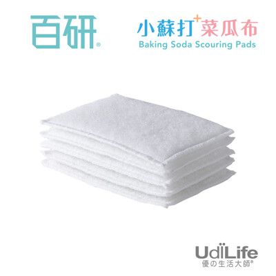 UdiLife 百研 小蘇打菜瓜布5入