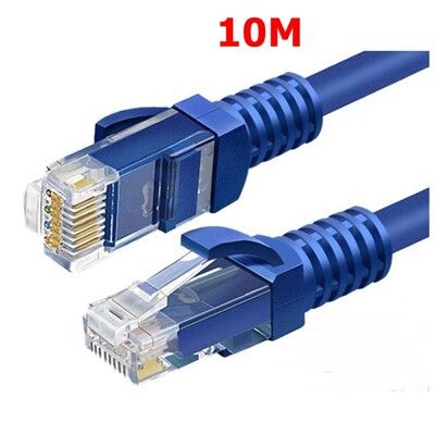 CAT5e RJ45 電腦連接網絡路由器網線 8芯雙絞網線 10M長 CC1108