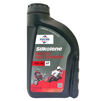 福斯 Fuchs Silkolene PRO 4 5W40 XP 酯類全合成機車機油 摩托車機油