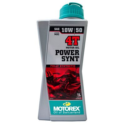 MOTOREX POWER SYNT 4T 10W50 全合成機車機油