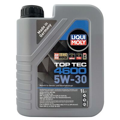 LIQUI MOLY TOP TEC 4600 5W30 全合成機油 長效型 DPF/SCR適用