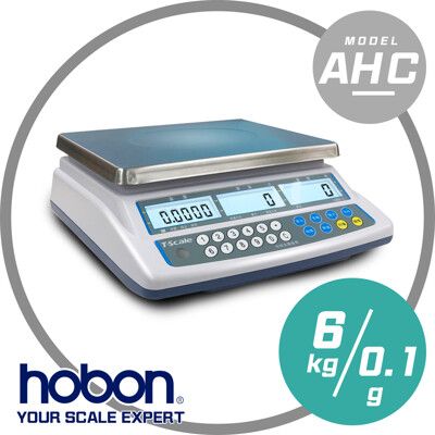hobon電子秤 AHC系列-六萬分之一高精度計數桌秤  秤量6kgX感量0.1g