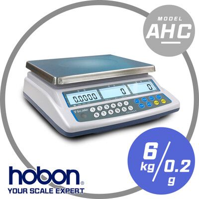 hobon電子秤 AHC系列-高精度計數桌秤 秤量6kgX感量0.2g
