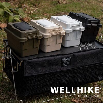 【WELLHIKE】軍風面紙濕紙巾盒1.1L 四色 (悠遊戶外)