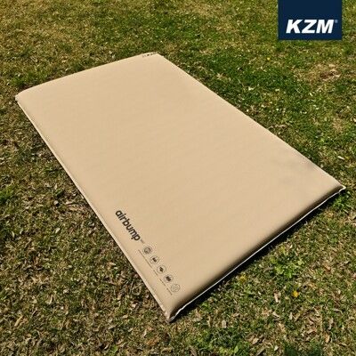 【KZM】加厚舒眠自動充氣雙人床墊 K21T3M05 (悠遊戶外)