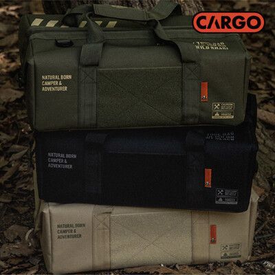 【CARGO】工業風工具收納袋 軍綠/黑色/沙色/灰色(悠遊戶外)