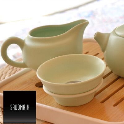 【SADOMAIN 仙德曼】粗定窯茶具旅組(1壺4杯)-12件組 CT133 (悠遊戶外)