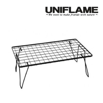 【UNIFLAME】折疊置物網架-黑 U611616 (悠遊戶外)