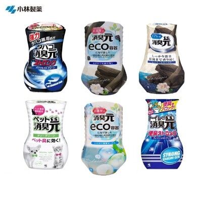 日本 小林製藥 室內消臭元 芳香劑 400ml 皂香 花露炭香 消除菸味 去煙味 珍珠皂香 備長炭