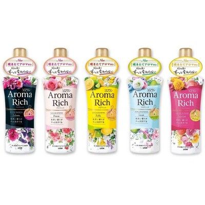 日本 LION獅王 Aroma Rich衣物香氛 柔軟精520ml