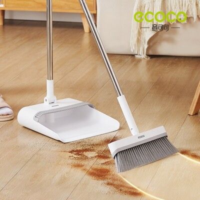【ECOCO意可可】清潔 掃把組 掃把 畚箕 畚斗 掃具 梳齒畚斗 掃除用具 掃地 打掃
