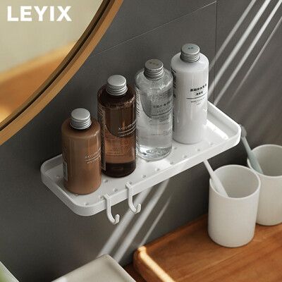 樂藝思 LEYIX 瀝水置物架 XL款 方形 壁掛式 瀝水架 置物架 收納架 沐浴乳架 肥皂架 浴室