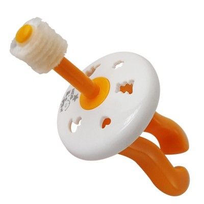 【Luveta】MDB 360兒童握力訓練牙刷 (蜜桃粉/鮮橙橘)品牌旗艦店 口腔 衛生 熱銷