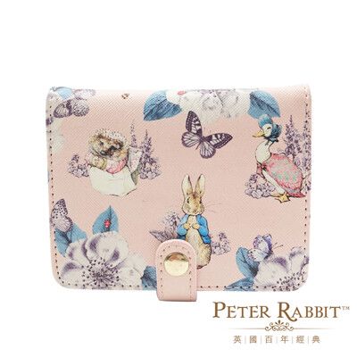 PETER RABBIT 彼得兔 比得兔多格卡片夾-山茶花粉色