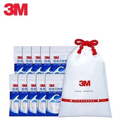 3M 細滑牙線棒散裝超值分享包(500支入) 潔淨齒縫，1支搞定【AF05083】