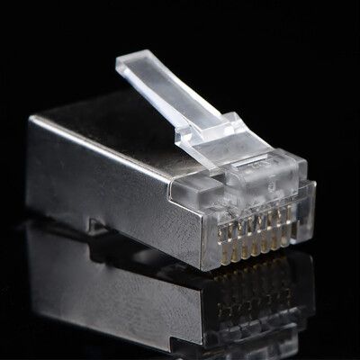 CAT6 8P8C RJ45水晶網絡接頭(20入)