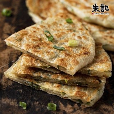 【朱記餡餅粥】招牌手工蔥油餅 - 5片/包