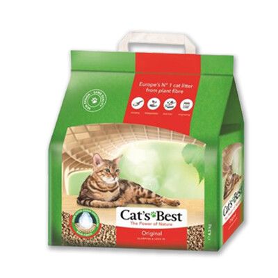 凱優 Cats Best 貓砂 紅標經典凝結木屑砂 40L(10L*4包代替出)