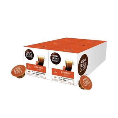 雀巢Dolce Gusto 美式濃黑咖啡膠囊組 96顆