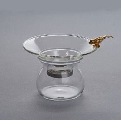 耐熱玻璃茶壺茶漏透明茶濾功夫茶具茶道
