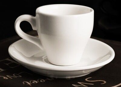 意式濃縮咖啡杯碟套裝特濃espresso小號杯子彩色陶瓷帶碟勺80mlX3組