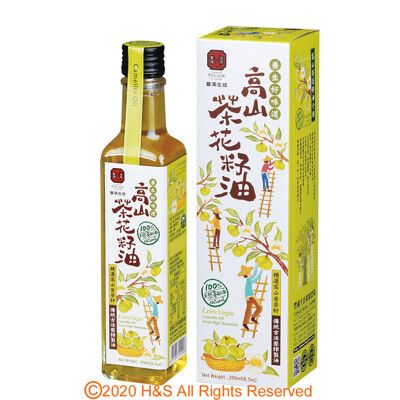 【豐滿生技】高山茶花籽油(250ml/盒)