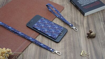 【ekax】手機背貼卡片夾/長頸繩/短手腕繩-3