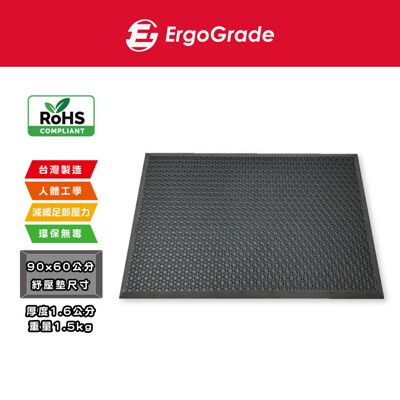 ErgoGrade 抗疲勞紓壓墊 釋壓抗疲勞墊 腳底紓壓墊 護腳彈性軟墊 久站舒壓墊EGMAT960