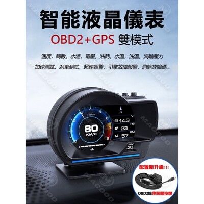 【一年保固★台灣現貨】三環錶抬頭顯示器 OBD GPS HUD多功能行車電腦 繁體中文 豐田 本田