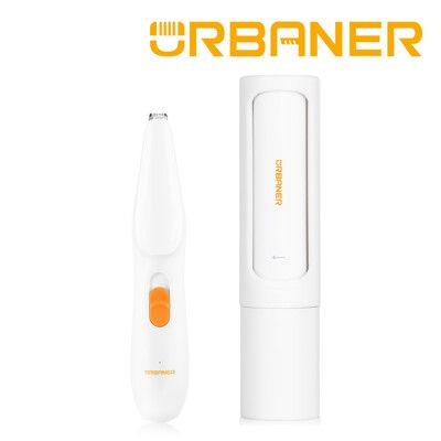 【URBANER奧本】奧本迷你款寵物腳底毛電剪+靜電清毛圓筒刷MB-021+CT-50