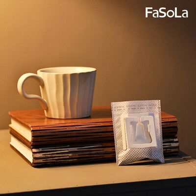 FaSoLa 可封式 茶 咖啡 掛耳式 濾網紙 50入