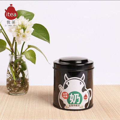 iTea‧我茶 台灣奶香-金萱烏龍茶75克巧罐裝