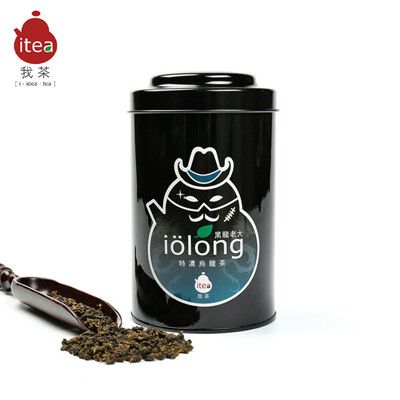 iTea我茶 黑龍老大 特濃烏龍茶 炭焙烏龍茶 150克罐裝