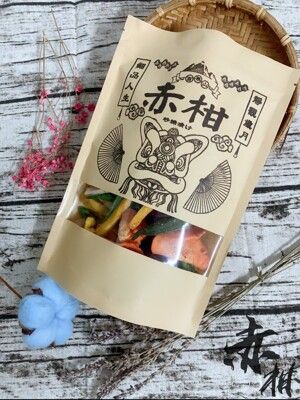 【赤柑食品】『綜合蔬果脆片150克 』天然 素食 健康無負擔 年貨 過年零食