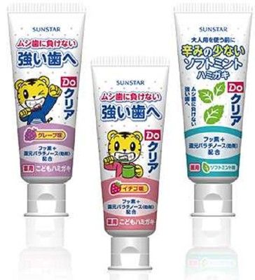 日本【SUNSTAR】巧虎兒童牙膏 70g