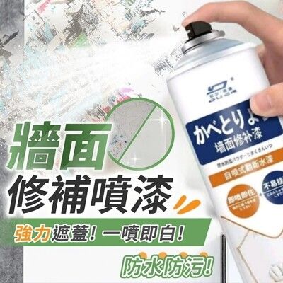 超值兩入組【Krylon】牆面修補噴漆220g 牆面修復一噴即白 發霉發黃汙漬遮蓋