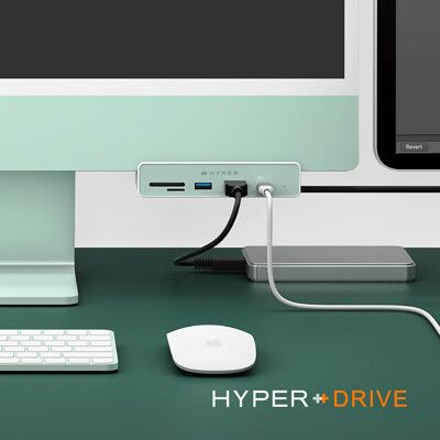 【新品】HyperDrive 6-in-1 iMac USB-C Hub
