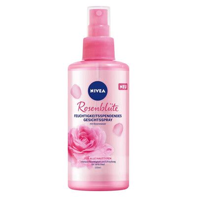 NIVEA 玫瑰花瓣水保濕噴霧 150ml 化妝水 爽膚水 玫瑰水 德國原裝直送