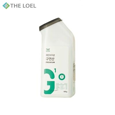 THE LOEL 天然檸檬酸粉400g ★ 抗菌除垢劑 、多用途清潔